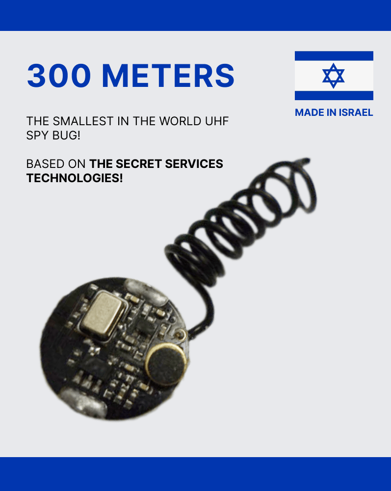 The smallest spy bug in the world