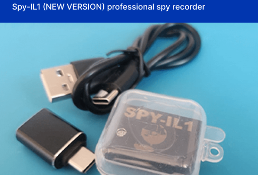 Discover the Power of the (Spy-IL1) Professional Spy Recorder