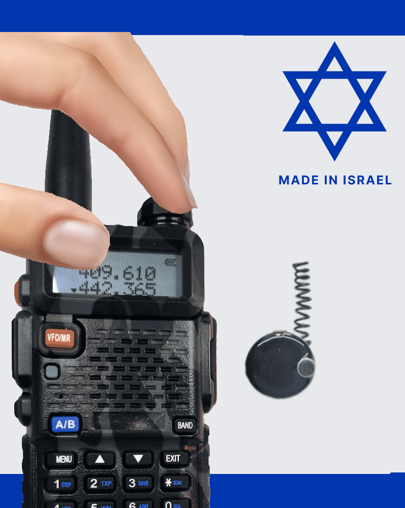 Ultra-Compact UHF Audio Bug Set – Long-Range Transmitter & UHF Receiver (Up to 1,000 ft / 300 m) Spy-IL7 